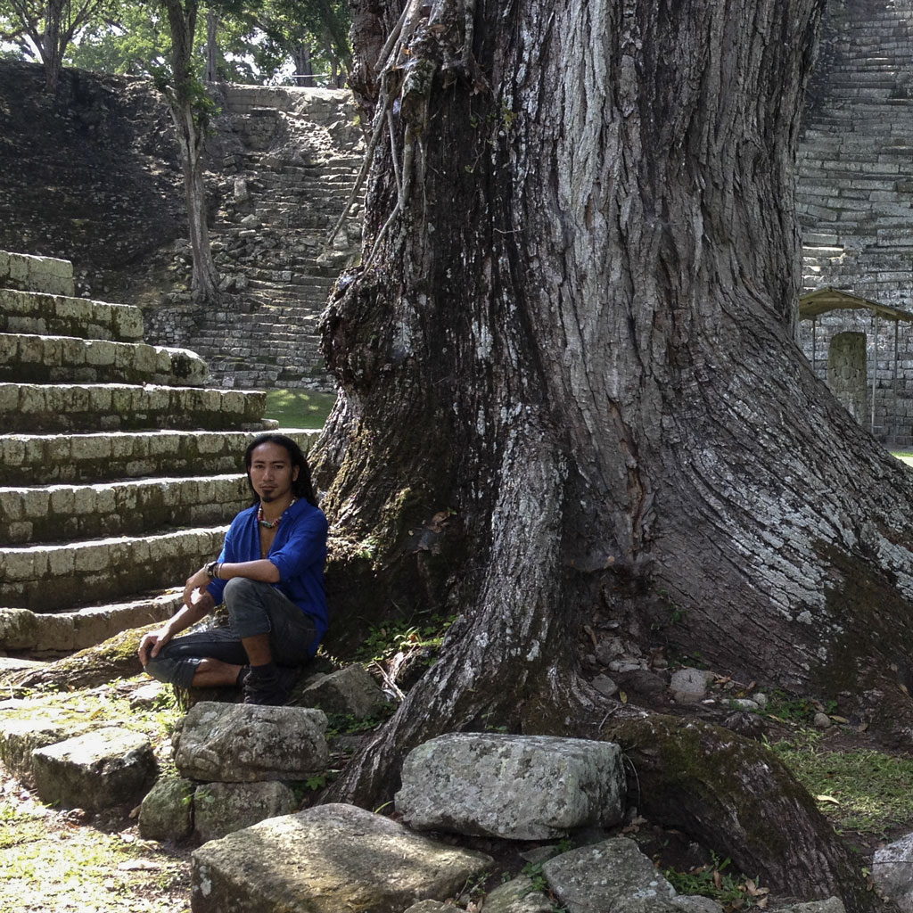 Tree Temple sculpture