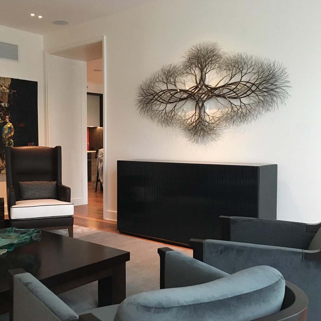 Sculpture in home