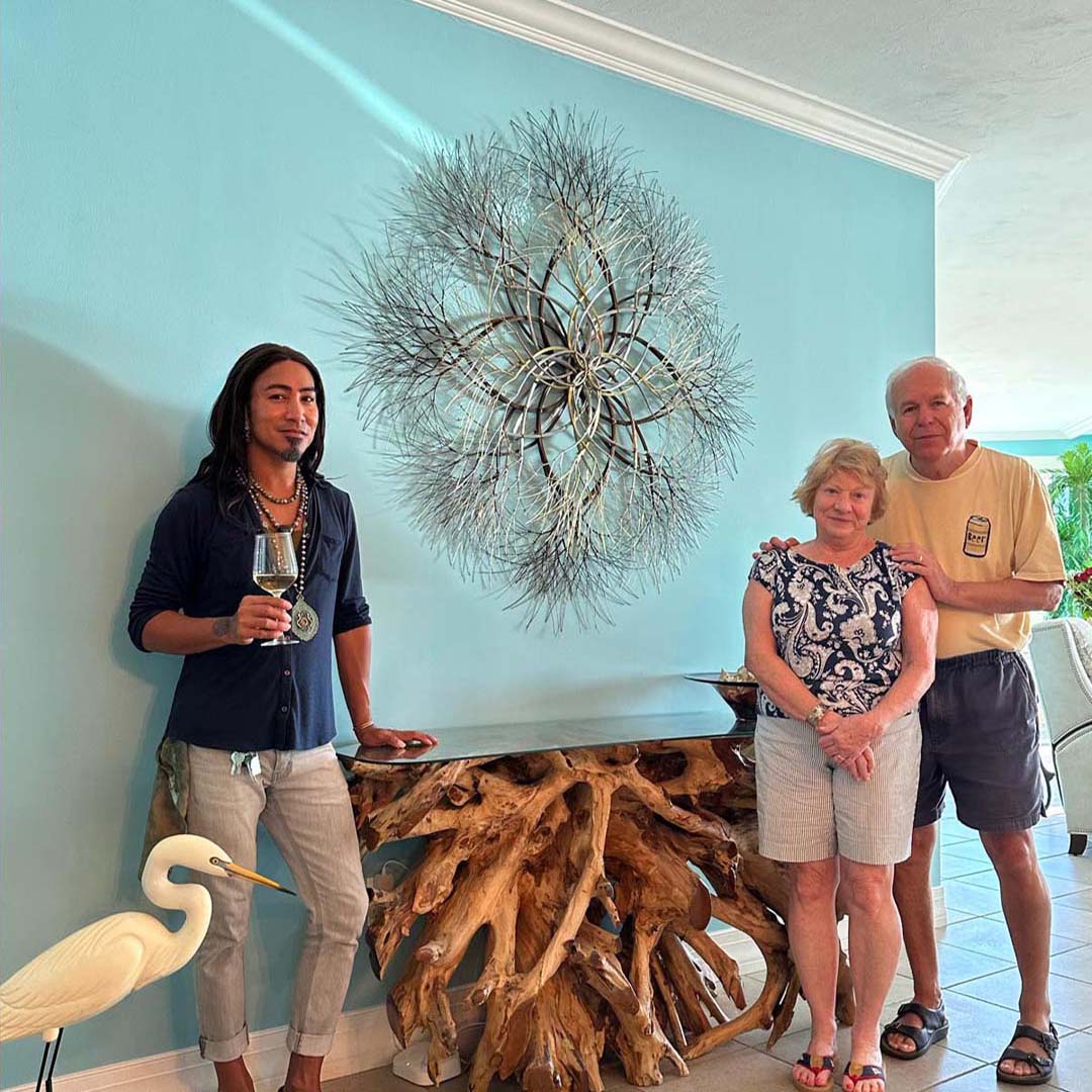 Sculpture in home
